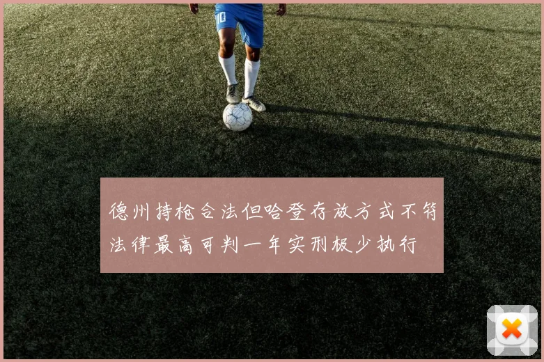 德州持枪合法但哈登存放方式不符法律最高可判一年实刑极少执行